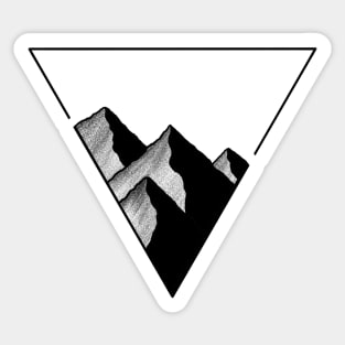 Lonely Mountains Sticker